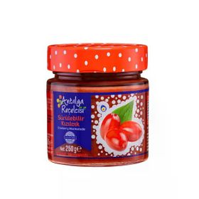 Antalya Reçelcisi 250 gr Sürülebilir Kızılcık Marmeladı