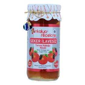 Antalya Reçelcisi 290 gr Şekersiz Turunç Kabuğu Reçeli