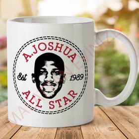 Anthony Joshua Face All Star Converse Logo Baskılı Kupa Bardak