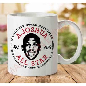 Anthony Joshua Face All Star Converse Logo Baskılı Kupa Bardak