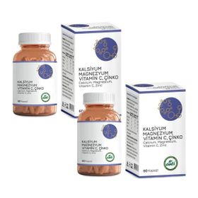 Anti Masc Kalsiyum Magnezyum Vitamin-C Çinko 60 Kapsül