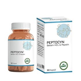 Anti Peptocyn Betain HCL Pepsin İçeren 90 Kapsül