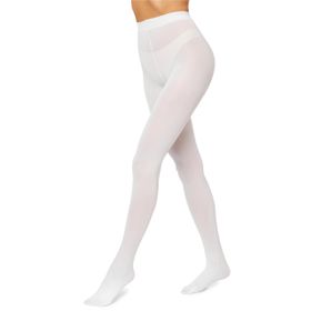 Antie AN-124 Beyaz Mikrofiber 100 Kadın Külotlu Çorap