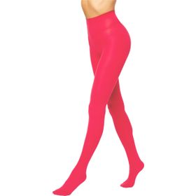 Antie AN-124 Mercan Kırmızısı Mikrofiber 100 Kadın Külotlu Çorap
