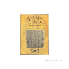 Antik Mısır Edebiyatı Yazınsal Metinler - E. A. Wallis Budge