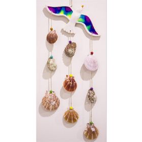 Antioch Art&Design Deniz Kabuklu Martı Duvar Balkon Bahçe Süsü Ev Dekor Dekoratif Aksesuar Hediyelik Eşya
