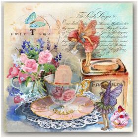 AntiQa AN286 De Paris 30x30 cm Mdf Tablo