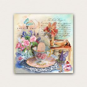 AntiQa AN286 De Paris 30x30 cm Mdf Tablo
