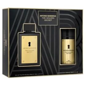 Antonio Banderas Golden Secret Edt 100 ml Erkek Parfüm Set
