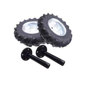 Antrac 27 mm Çapa Makinası Demir Teker ve Aks Takımı