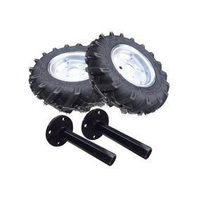 Antrac 27 mm Çapa Makinası Demir Teker ve Aks Takımı
