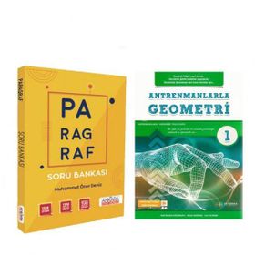 Antrenmanlarla Geometri 1 ve Ankara Kitap Merkezi Paragraf Soru Bankası Seti 2 Kitap