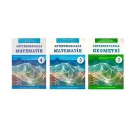 Antrenmanlarla Matematik 1. 2. 3. 4. Kitap + Antrenmanlarla Geometri 1. 2. Kitap Seti-Antrenman Yayınları