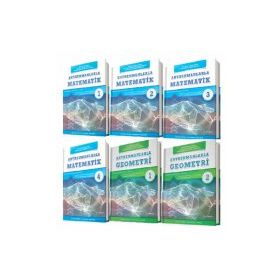 Antrenmanlarla Matematik - Antremanlarla Geometri - 6 Kitap Set - Antrenman Yayınları