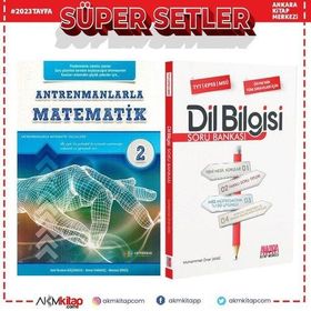 Antrenmanlarla Tyt Hepsi Matematik ve Akm Dil Bilgisi Soru Bankası Seti 2 Kitap