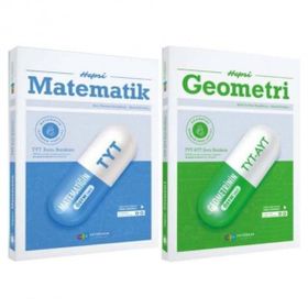 Antrenmanlarla TYT Hepsi Matematik ve Geometri Soru Bankası Seti 2 Kitap