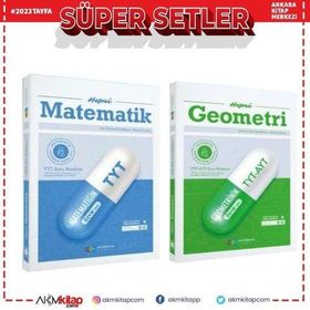 Antrenmanlarla TYT Hepsi Matematik ve Geometri Soru Bankası Seti 2 Kitap