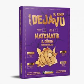 Antrenör Lgs 8. Sınıf Matematik 2. Dönem Dejavu Konu Anlatımlı Soru Bankası