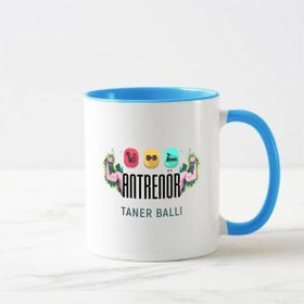 Antrenör Mavi Kupa Bardak