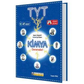 Antrenör Yayınları TYT Kimya Video Çözümlü 41 Deneme