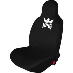 Antwax Audi A1 Penye King Baskılı Siyah Oto Koltuk Kılıfı
