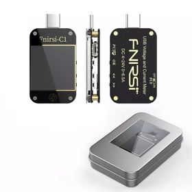 Anunnaki FNIRSI C1 PD Ampermetre Akım ve Voltmetre USB Test Cihazı