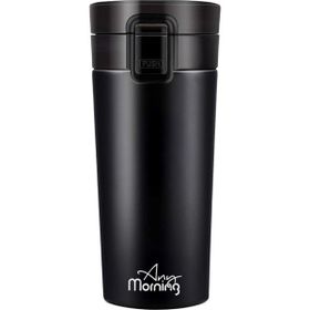 Any Morning BA21522 Siyah 380 ml Mug Termos