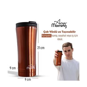 Any Morning SI231905 Mug Bakır Termos
