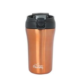 Any Morning SI232021 Mug Bakır 400 ml Bakır Iki Ağızlı Termos