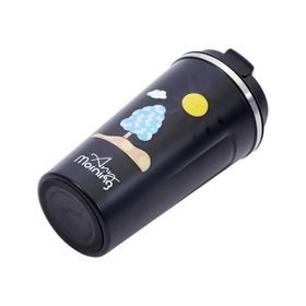 Any Morning SK22016 Siyah 510 ml Termos Mug