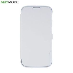 Anymode Samsung Galaxy S4 i9500 Folio Beyaz Kılıf