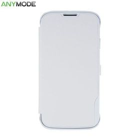 Anymode Samsung Galaxy S4 i9500 Folio Beyaz Kılıf