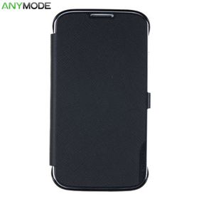 Anymode Samsung Galaxy S4 i9500 Folio Siyah Kılıf