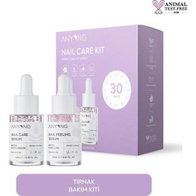 Anyong 20 ml Bakım Serumu + 20 ml Peeling Serumu Tırnak Bakım Seti