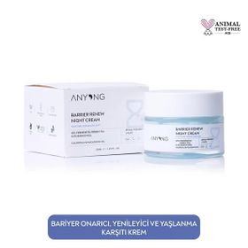Anyong Bariyer Onarıcı Yenileyici ve Yaşlanma Karşıtı 50 ml Gece Kremi