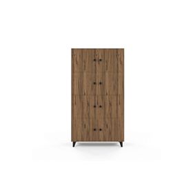 Anzera Lego XL Atlas Çam 96x40x181.5 cm Büyük Boy Çok Amaçlı Dolap
