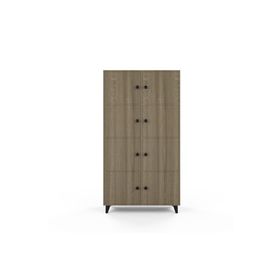 Anzera Lego XL Sonoma Meşe 96x40x181.5 cm Büyük Boy Çok Amaçlı Dolap