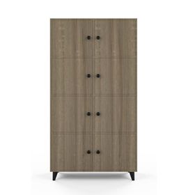 Anzera Lego XL Sonoma Meşe 96x40x181.5 cm Büyük Boy Çok Amaçlı Dolap