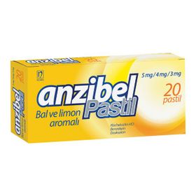 Anzibel Bal Limon 20 Pastil