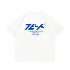 Aobiono Vintage Preppy Y2K Sokak Giyim Alt Beyaz Unisex T-shirt