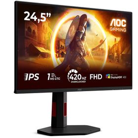 AOC 25G4KUR 24.5 inç 420Hz 0.3ms Pivot IPS Oyuncu Monitörü