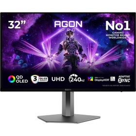 AOC Agon Pro AG326UZD2 31.5 inç 240Hz 0.03ms 4K Pivot QD-OLED Gaming Monitör