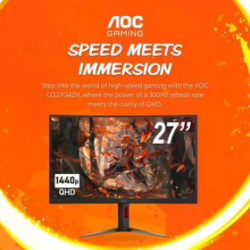 AOC CQ27G4ZH 27 inç 100Hz 0.03ms Gaming Monitör