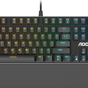 AOC GK500 Outemu Red Switch Mekanik RGB Gaming Klavye