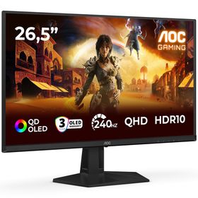 AOC Q27G41ZDF 26.5 inç 240Hz 0.03ms QD-OLED 2K Oyuncu Monitörü