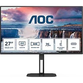 AOC Q27V5C/BK 27 inç 75Hz 1ms Pivot Monitör