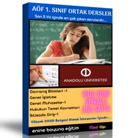 Aöf 1.Sınıf Tüm Ortak Dersler