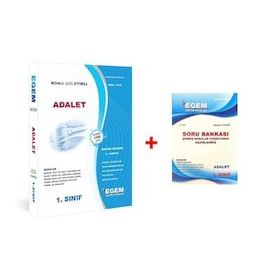 Aöf Adalet 1. Sınıf 2. Yarıyıl Bahar Dönem Konu Anlatımlı + Çıkmış Formatlı Soru Bankası