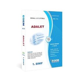 Aöf Adalet 1 Sınıf 2 Yarıyıl Bahar Dönemi Konu Anlatımlı Soru Bankası