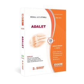 Aöf Adalet 2 Sınıf 4 Yarıyıl Bahar Dönemi Konu Anlatımlı Soru Bankası